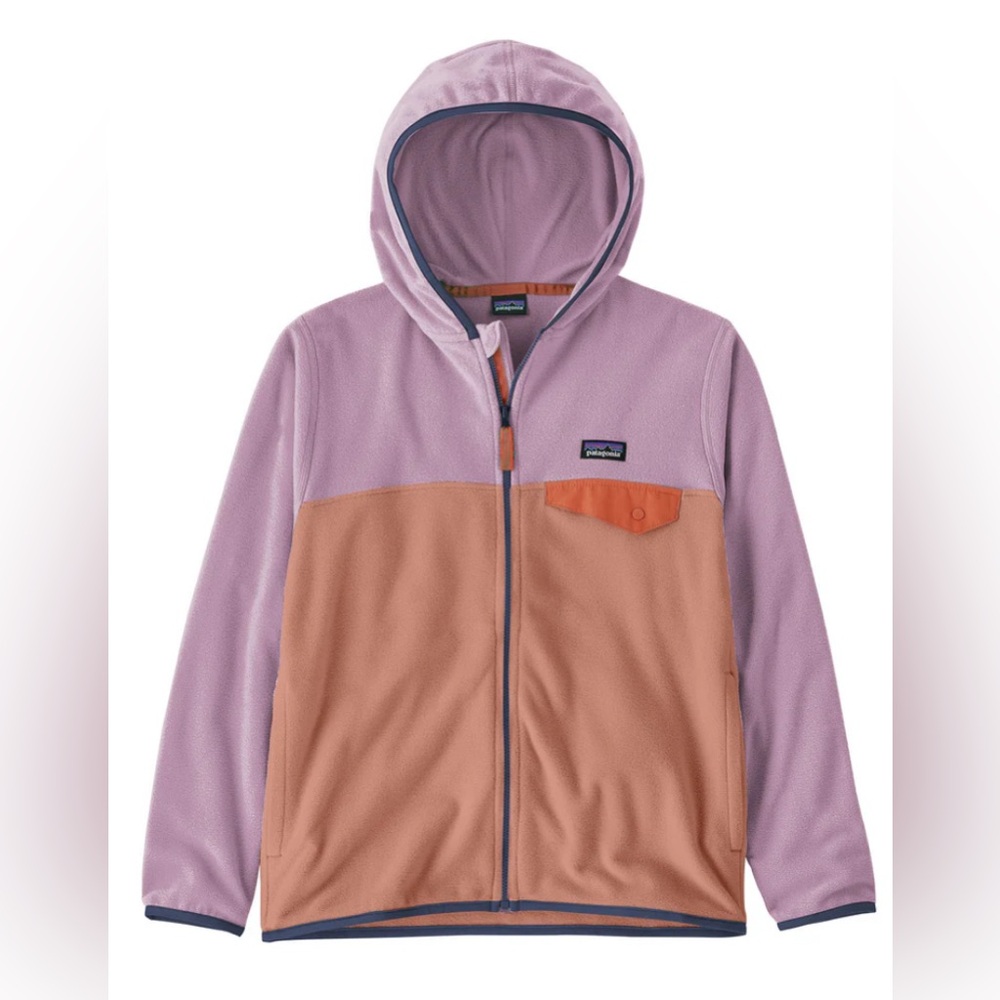 EUC Patagonia Kids Micro D Snap-T Fleece size 14